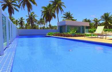 Imagem 16: Apartamento de frente pé na areia no condomínio Grenvillage em guaxuma