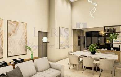 Imagem: A casa possui 3 Dormitórios, 5 Banheiros, 4 Vagas na garagem