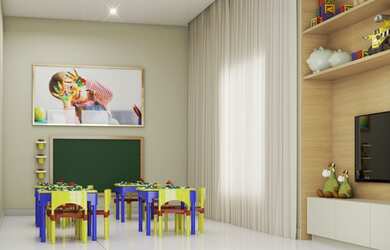 Imagem: O apartamento possui 3 Dormitórios, 2 Banheiros, 1 Vaga na