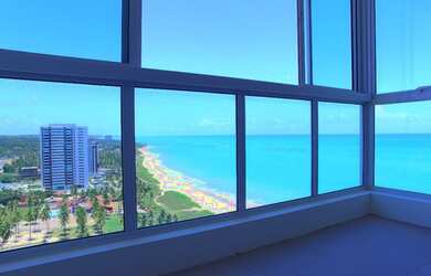 Imagem 12: Apartamento de frente pé na areia no condomínio Grenvillage em guaxuma