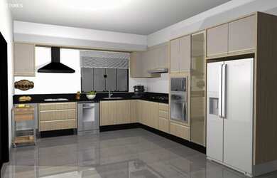 Imagem: A casa em condomínio possui 3 Dormitórios, 5 Banheiros, 4