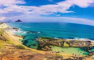Imagem 13: Recreio Apto 1qto de frente no centro do Terreirão à 800mts da praia