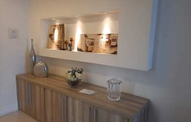 Imagem 13: Apartamento alto padrão frente ao mar espaço gourmet