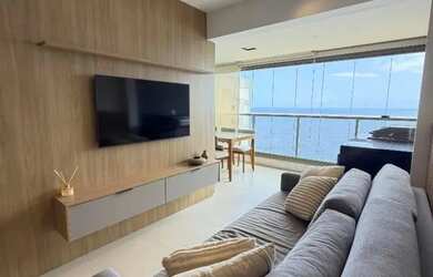 Imagem: O apartamento possui 1 Dormitório, 1 Banheiro, 1 Vaga na garagem