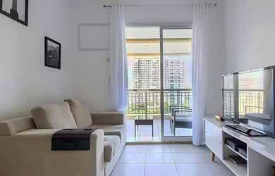 Imagem 4: Apartamento à venda totalmente mobiliado com 2 quartos, sendo 1 suíte,...