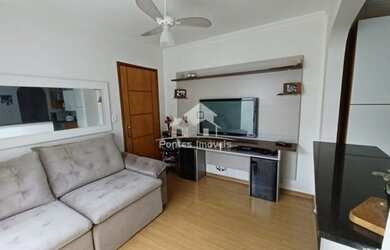 Imagem: O apartamento possui 2 Dormitórios, 1 Banheiro, 1 Vaga na garagem