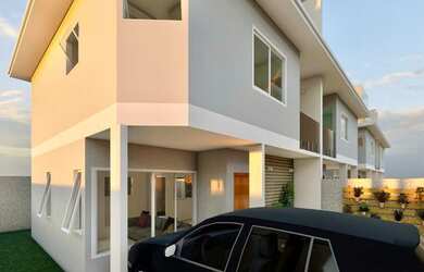 Imagem: A casa possui 3 Dormitórios, 3 Banheiros, 1 Vaga na garagem