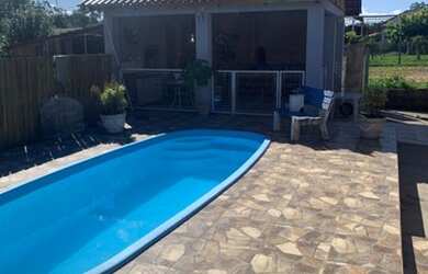 Imagem: A fazenda possui 300m² de Área, Churrasqueira, Piscina, Ar-condicionado