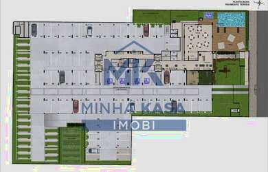 Imagem 10: Pátio Madalena gt. Piscina, Churrasqueira, Varandae49m² de Área