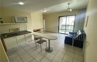 Imagem: O apartamento para alugar possui 1 Dormitório, 1 Banheiro