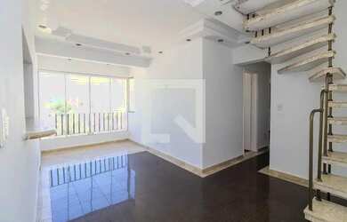 Imagem: O apartamento na cobertura possui 3 Dormitórios, 2 Banheiros