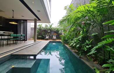 Imagem: A casa em condomínio possui 3 Dormitórios, 5 Banheiros, 4