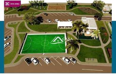 Imagem: A casa em condomínio possui 2 Dormitórios, 2 Banheiros, 1