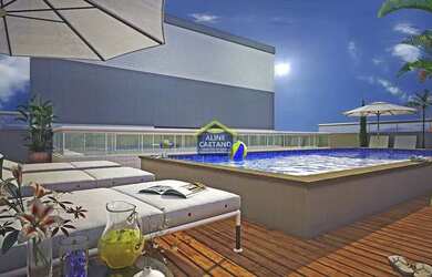 Imagem: O apartamento possui 2 Dormitórios, 2 Banheiros, 1 Vaga na