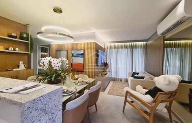 Imagem: O apartamento possui 3 Dormitórios, 3 Banheiros, 2 Vagas na