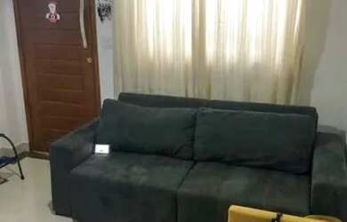 Imagem: A casa em condomínio possui 2 Dormitórios, 3 Banheiros, 1