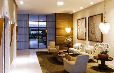 Imagem: O apartamento possui 1 Dormitório, 1 Banheiro, 1 Vaga na garagem