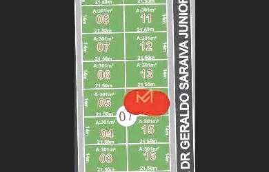 Imagem 4: Terreno à venda, 301 m² por R$ 309.000,00 - Recanto Tropical - Cascavel/PR