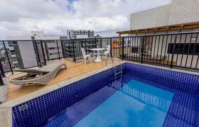 Imagem: O apartamento possui 4 Dormitórios, 5 Banheiros, 4 Vagas na