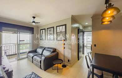 Imagem: O apartamento possui 2 Dormitórios, 2 Banheiros, 1 Vaga na