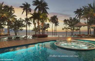 Imagem: O apartamento possui 1 Dormitório, 1 Banheiro, 1 Vaga na garagem