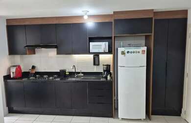 Imagem: O apartamento possui 2 Dormitórios, 2 Banheiros, 1 Vaga na