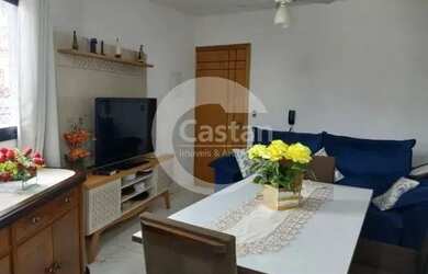 Imagem: O apartamento possui 1 Dormitório, 1 Banheiro, 34m² de Área