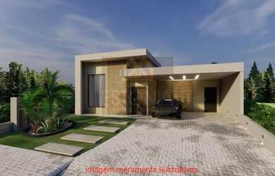 Imagem: A casa em condomínio possui 3 Dormitórios, 3 Banheiros, 4