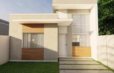 Imagem 7: Casa linear para venda com 60 metros quadrados com 2 quartos em Jardim...