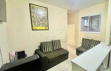 Imagem: O apartamento possui 2 Dormitórios, 1 Banheiro e 55m² de Área