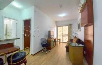 Imagem: O studio possui 1 Dormitório, 1 Banheiro, 1 Vaga na garagem