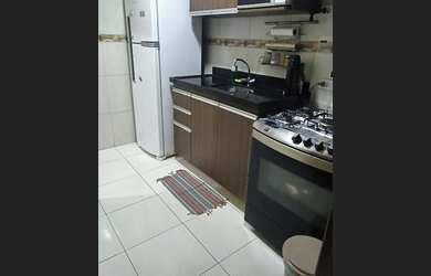 Imagem: A casa em condomínio possui 3 Dormitórios, 1 Banheiro, 1 Vaga