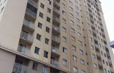 Imagem: O apartamento possui 2 Dormitórios, 1 Banheiro, 1 Vaga na garagem