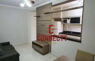 Imagem: O apartamento possui 2 Dormitórios, 1 Banheiro, 1 Vaga na garagem