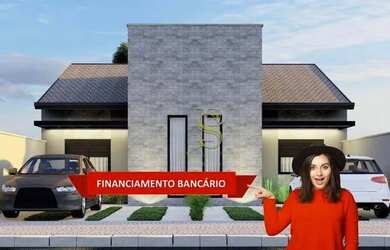 Imagem: A casa possui 3 Dormitórios, 2 Banheiros, 2 Vagas na garagem