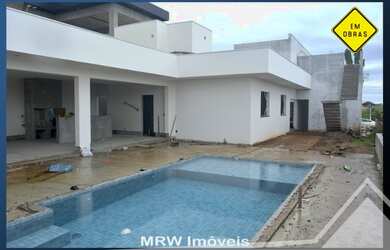 Imagem: A casa em condomínio possui 5 Dormitórios, 5 Banheiros, 4