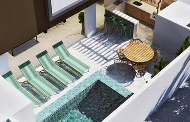 Imagem: O apartamento possui 2 Dormitórios, 2 Banheiros, 53m² de Área