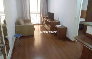 Imagem: O studio possui 1 Dormitório, 1 Banheiro, 1 Vaga na garagem