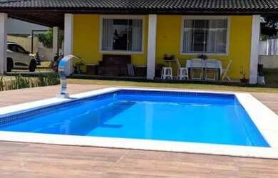 Imagem: A casa em condomínio possui 4 Dormitórios, 5 Banheiros, 5