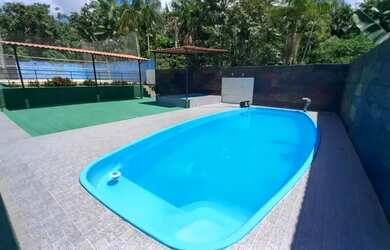 Imagem: A chácara possui 450m² de Área e está localizado em Novo