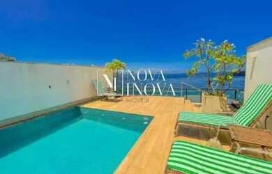 Imagem: O apartamento na cobertura possui 4 Dormitórios, 4 Banheiros