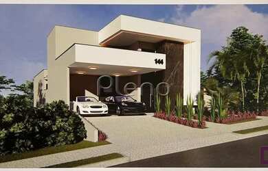 Imagem: A casa em condomínio possui 3 Dormitórios, 2 Banheiros, 4