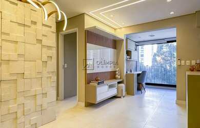 Imagem: O apartamento possui 2 Dormitórios, 2 Banheiros, 1 Vaga na