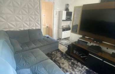 Imagem: O apartamento possui 2 Dormitórios, 1 Banheiro, Churrasqueira