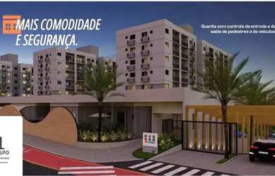 Imagem: O apartamento possui 2 Dormitórios, 2 Banheiros, 1 Vaga na