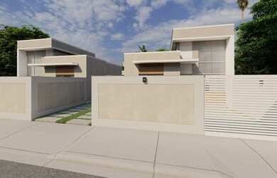 Imagem 4: Casa linear para venda com 60 metros quadrados com 2 quartos em Jardim...