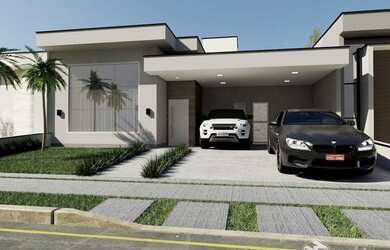 Imagem: A casa em condomínio possui 3 Dormitórios, 4 Banheiros, 2