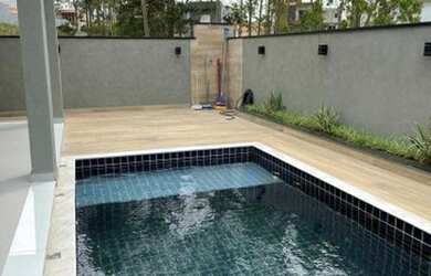 Imagem: A casa em condomínio possui 3 Dormitórios, 2 Banheiros, 2