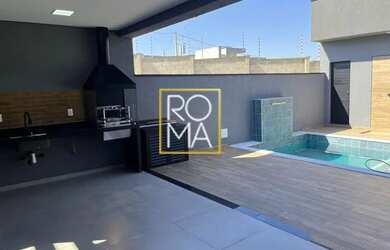 Imagem: A casa em condomínio possui 3 Dormitórios, 5 Banheiros, 4