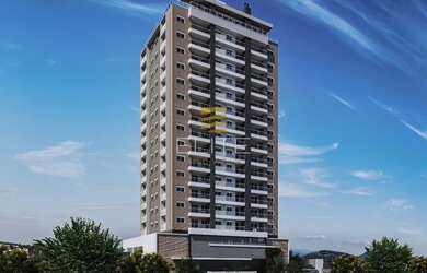 Imagem: O apartamento possui 2 Dormitórios, 2 Banheiros, 1 Vaga na